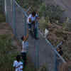 Article image for: Asylum-seekers traverse Rio Grande into the US