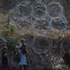 Article image for: Asylum-seekers traverse Rio Grande into the US