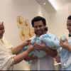 ​On holding Ruhaan in his arms for the first time