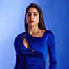 Janhvi Kapoor's Radiant Blue Dress Moments | Times of India