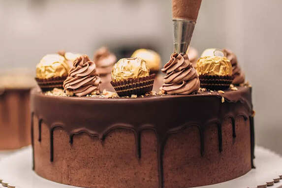 
Eggless Chocolate Truffle Cake
