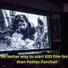 Article image for: G20 Film Festival kicks off in Delhi with <i class="tbold">pather panchali</i> screening