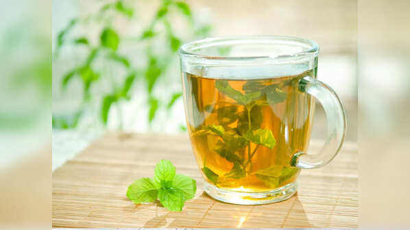 Minty Green Tea