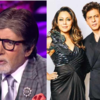 Big B on SRK promising to get his Vanity van designed by his wife Gauri