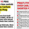 Praggnanandhaa vs Carlsen