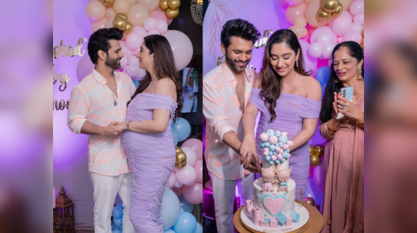 Disha Parmar and Rahul Vaidya host a baby shower
