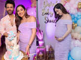 Inside pictures from Disha Parmar and Rahul Vaidya's baby shower celebration