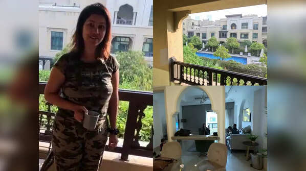 Their Dubai stay
