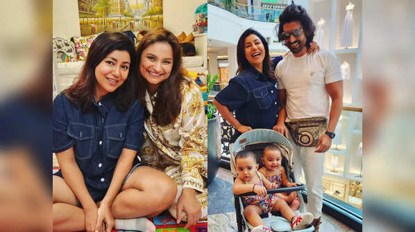 From meeting Dimpy Ganguly’s family to going on drinking water hunt: Debina Bonnerjee and Gurmeet Choudhary’s mini Dubai trip with two daughters