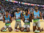 World Athletics Championships 2023: Indian men's 4x400m relay team breaks Asian record, see pictures