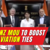 Article image for: India, New Zealand sign MoU to accelerate cooperation in <i class="tbold">civil aviation</i>