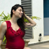 Babymoon by the pool