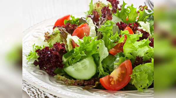 Salads may contain bacteria