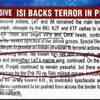 Article image for: ISI backs <i class="tbold">terrorist groups</i> in Punjab