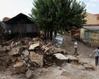 Heavy rainfall triggers flash floods in Spain, see pictures