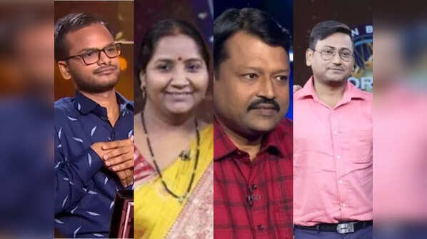 Sanoj Raj, Babita Tade, Ajeet Kumar, Gautam Kumar Jha - KBC 11