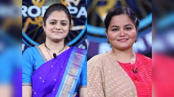 Mohita Sharma and Nazia Nasim - KBC 12