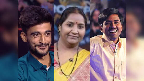 Kaun Banega Crorepati: All the contestants who became crorepatis in the Amitabh Bachchan hosted show