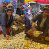 Selling vegetables