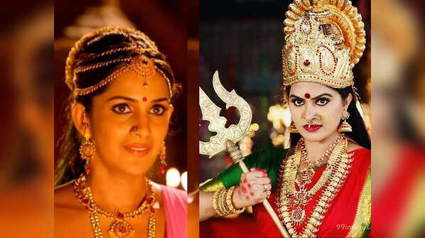 Tamil TV actresses celebrated for playing divine roles on screen