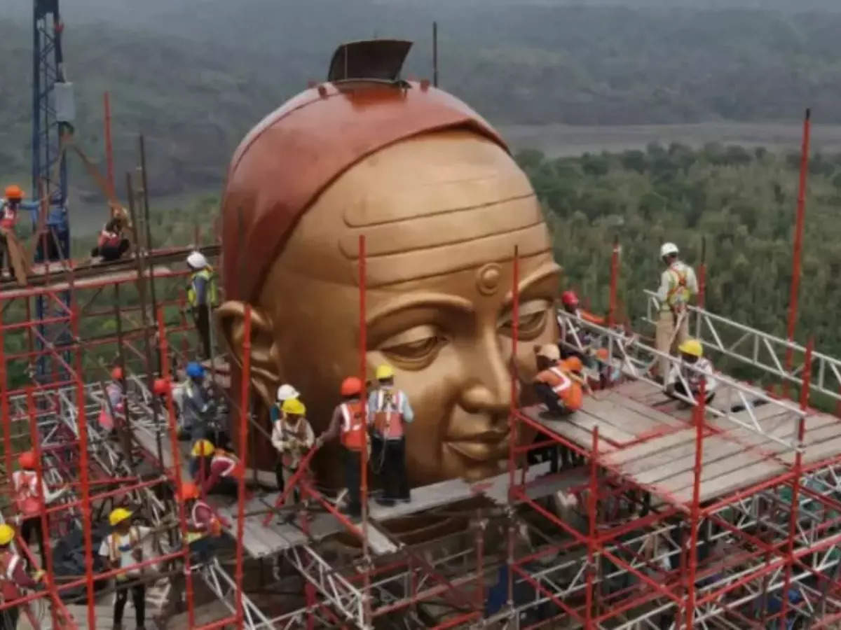 Adi Shankaracharya: MP to unveil 108 ft tall statue of Adi Shankaracharya on Sept 18 | Times of India Travel