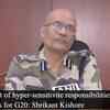 Article image for: CISF ensured safe charter flight operations for leaders that came for G20: <i class="tbold">shrikant</i> Kishore