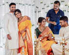 Malayalam star Meera Nandan's joyous engagement to businessman Sreeju captured in dreamy pictures