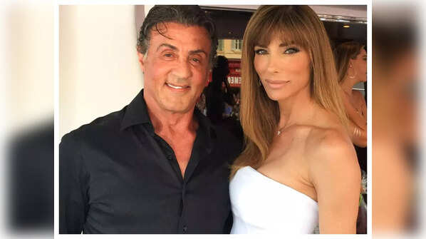 Sylvester Stallone and Jennifer Flavin