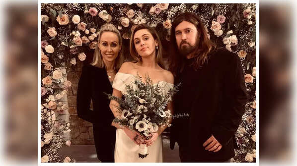Billy Ray Cyrus and Tish Cyrus