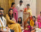 Ram Charan rings in Ganesh Chaturthi 2023 with daughter Klin Kaara in joyous celebration, see pictures