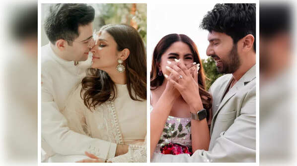 Celebrity engagements that were all things romantic