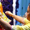 Article image for: Ganesh Chaturthi 2023: Bharti Singh, <i class="tbold">chahatt</i> Khanna welcome Ganpati Bappa