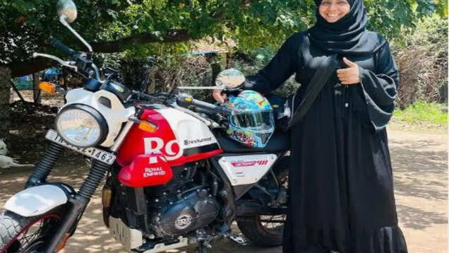 This woman biker from Chennai has travelled 9000 km in India, and is now planning a Saudi trip!