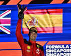 In pictures: Carlos Sainz wins his 2nd career race at F1 Singapore Grand Prix