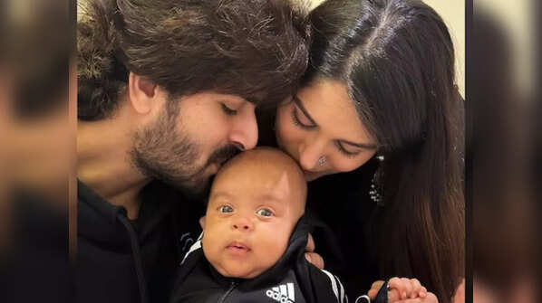 Dipika and Shoaib finally unveil Ruhaan's face