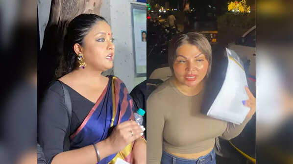 From Rs 1000 cr defamation case to digging up the Me Too movement; Rakhi Sawant and Tanushree Dutta's cross-firing of allegations against each other