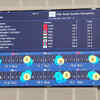 SHOOTING, Women's 10m Air Rifle event: After first series of 5 shots