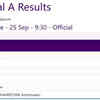 Rowing - Final A Results