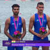 India's Jaswinder Singh, Bheem Singh, Punit Kumar, Ashish with the bronze medals