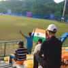 INDIA! INDIA! Cricket fans during IND vs SL final match