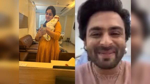 Dipika on holding Ruhaan for the first time