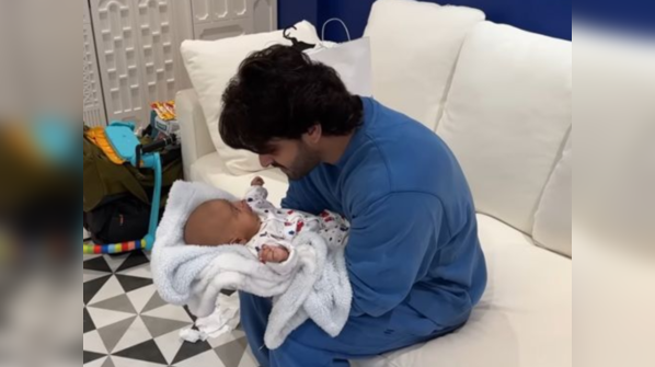Dipika shares a cute video of Shoaib playing with Ruhaan