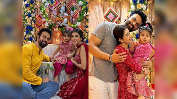 From celebrating Ganesh Chaturthi to Daughter’s Day: Charu Asopa, ex-husband Rajeev Sen and Ziana’s family photos