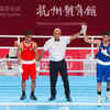 India's Sachin beats Asri Udin (Indonesia) in Men's 51-57Kg to reach Round of 16. (IANS Photo)