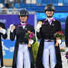 Article image for: 'It was very emotional when our national anthem was playing': Gold-medal winning dressage riders