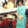 Blue sari for Guide (1965)