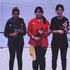 SHOOTING: 18-year-old Esha Singh celebrates her silver-medal finish