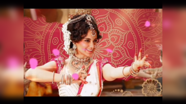 Kangana as a classical dancer