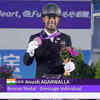 India's Anush Agarwalla clinched a bronze medal in the individual dressage event, first ever for the country in this segment, of the equestrian competition
