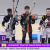 India's Aishwary Pratap Singh Tomar wins silver in Men's 50m Rifle 3 Positions event